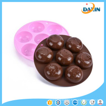 Sonrisa forma Food-Grade silicona pastel / chocolate molde